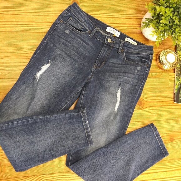 Jessica Simpson Denim - JESSICA SIMPSON forever rolled ankle jeans women's size 28